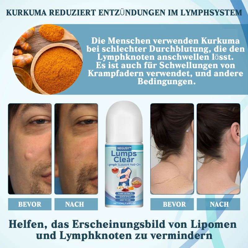 NEGUSY™ LumpsClear Lymph - Sag Lebewohl zu Lipomen und Schwellungen