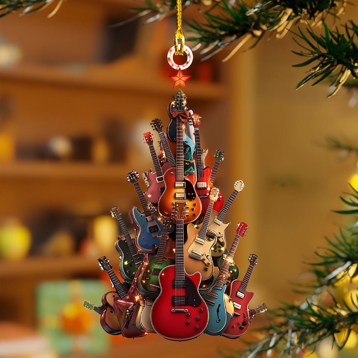 Rockin' Around – Der Gitarren-Weihnachtsschmuck